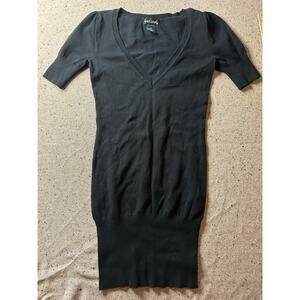 Wet Seal Short Sleeve Thin Sweater Dress Small 90s Y2K